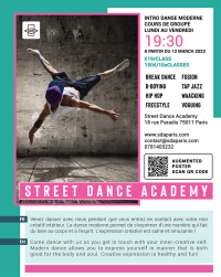 Street Dance Academy Flyer