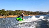 A Girl on a Jetski